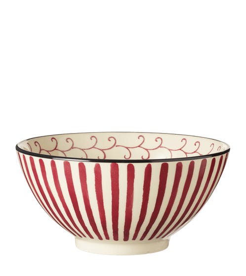 Set of 4 Kintaro Bowls - Cochineal