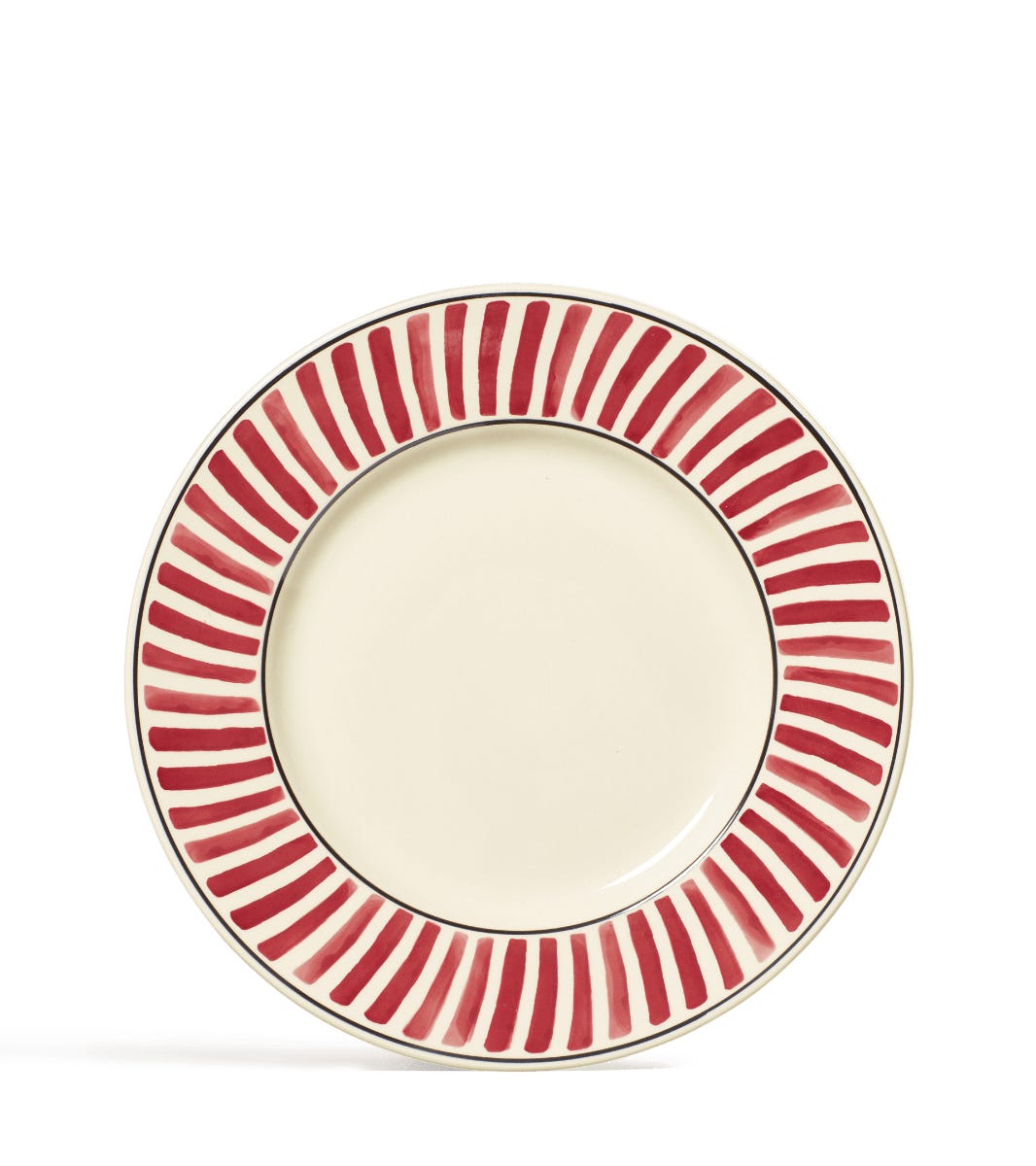 Red and white dinner plates outlet