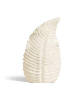 Fern Vase - White