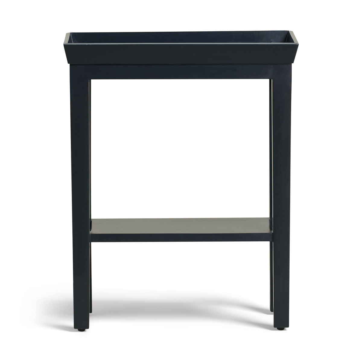 Gustavian Sofa Side Table - Petrol