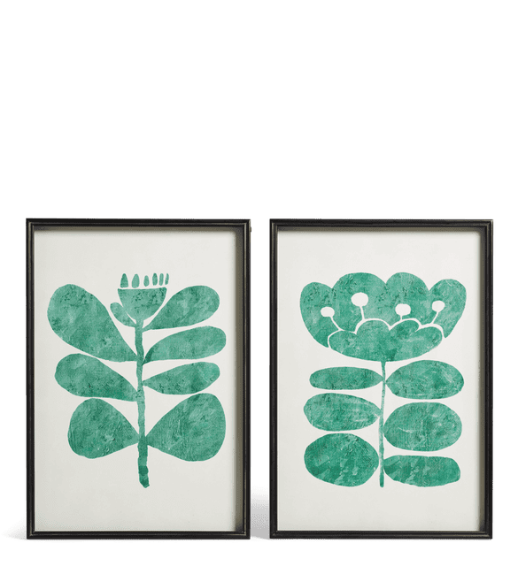 Pair of Eferi Prints - Evergreen
