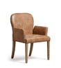 Stafford Chair with Arms - Aged Tobacco Leather