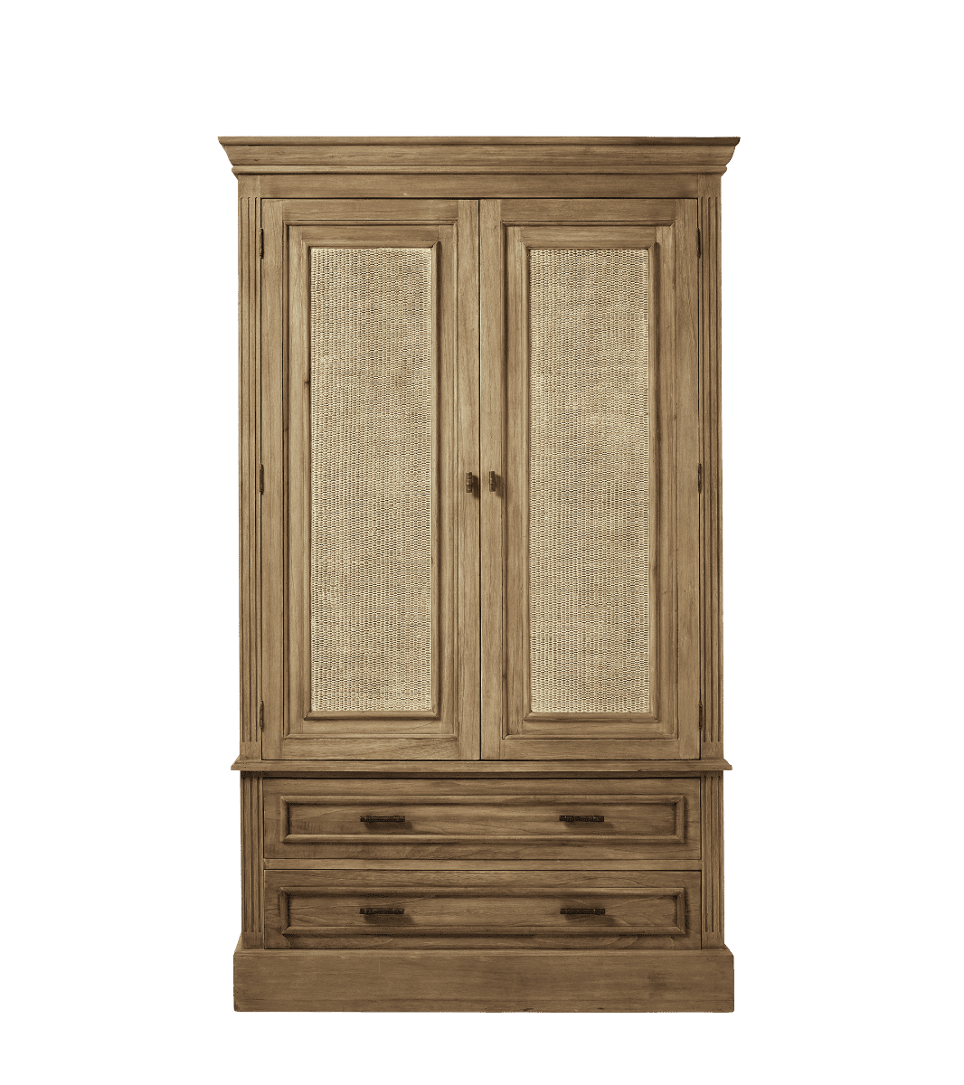 Natural shop wood armoire