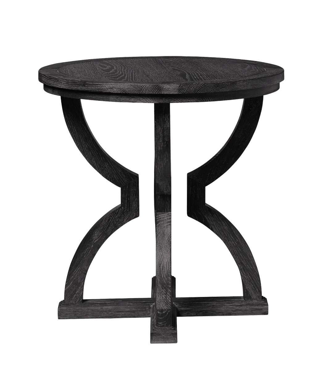 Kaishu Side Table - Black | OKA