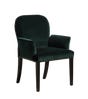 Stafford Dining Chair With Arms - Midnight Green