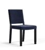 Abbey Velvet Dining Chair Sapphire