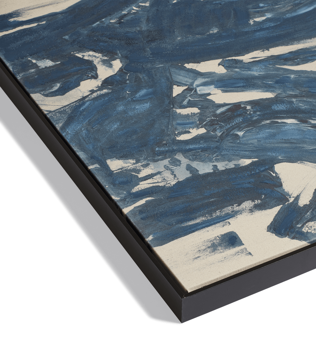 OKA, Akili Framed Wall Art - Dark Blue, Wall Art