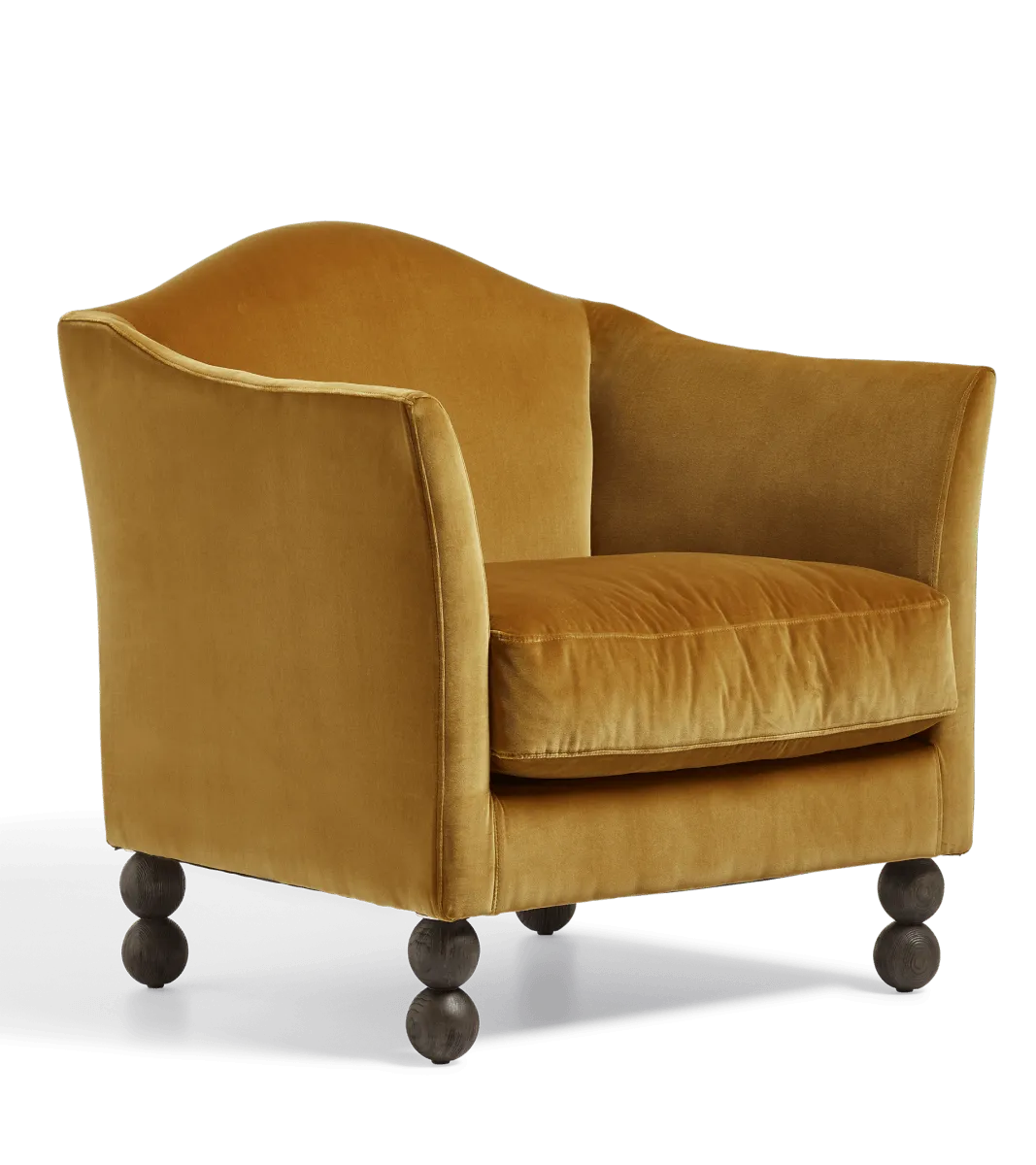 Velvet armchair cheap hotsell