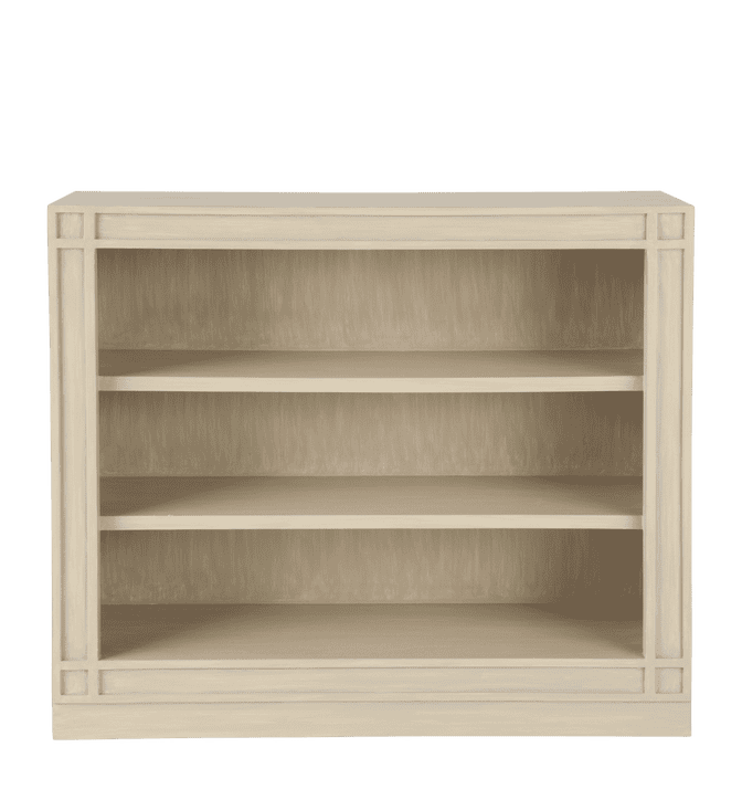 Ashmolean Classic Wooden Bookshelves, Low - Natural