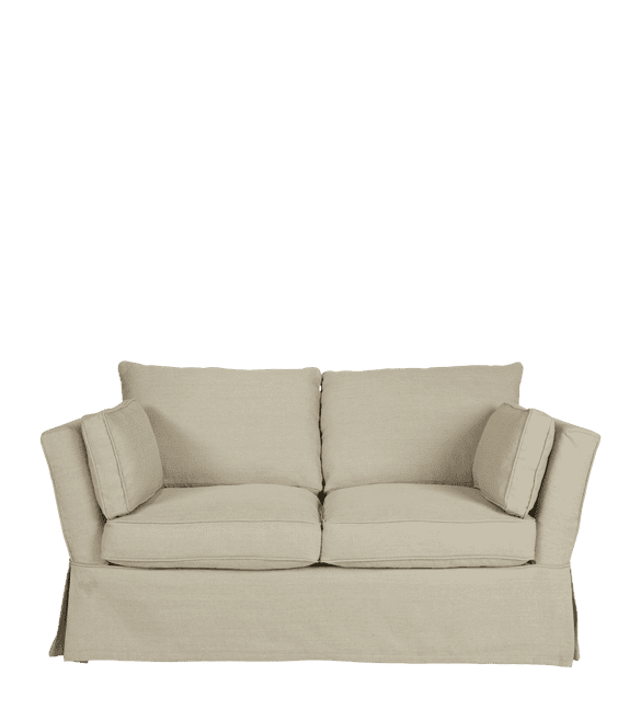 Aubourn 2-Seater Sofa Cover - Natural