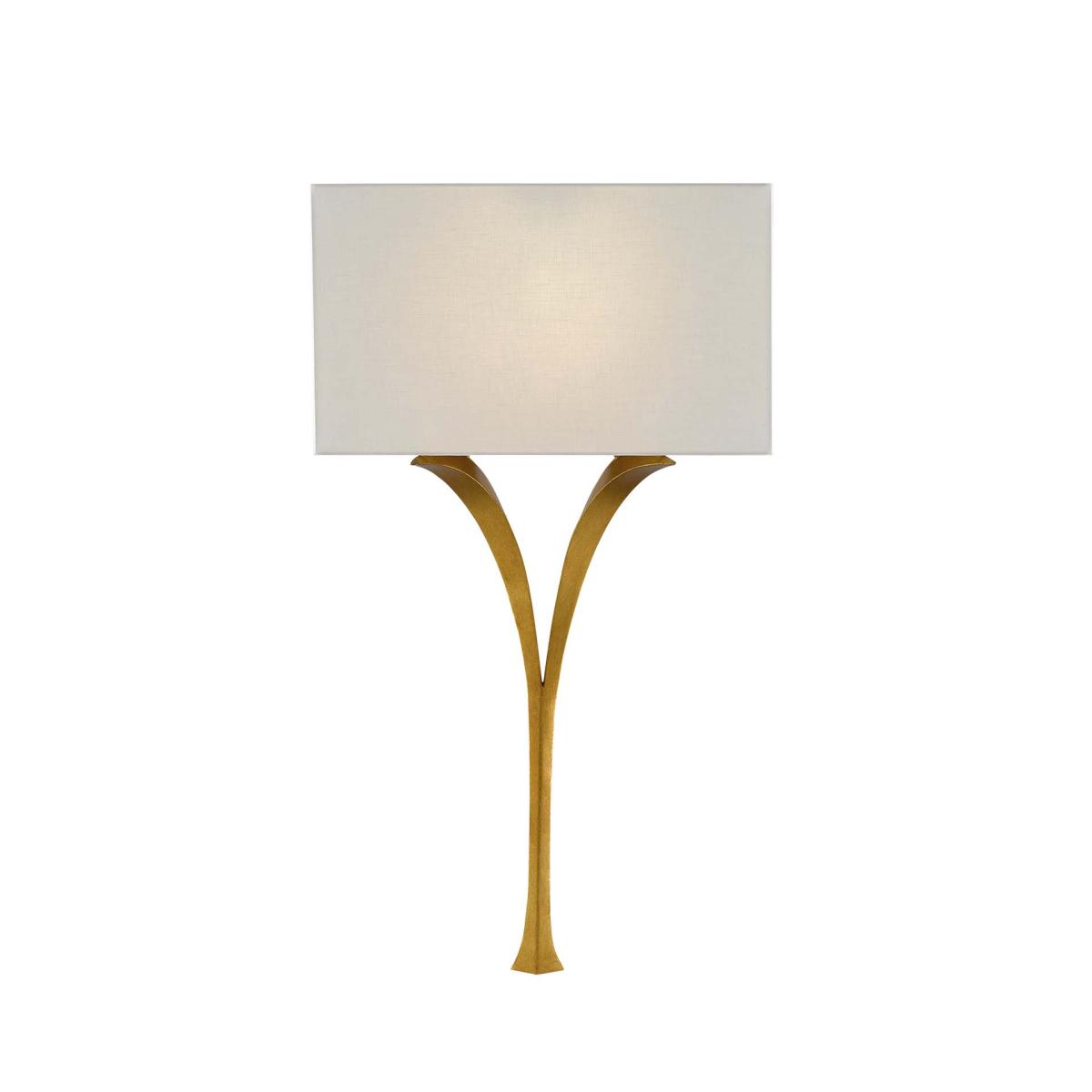 Oka Aveline Wall Lamp - Antique Gold In Neutral