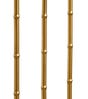 Bamboo Wicket Lamp - Gold