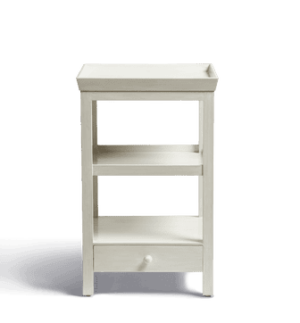 Beauvais Bedside Table - Shaded White
