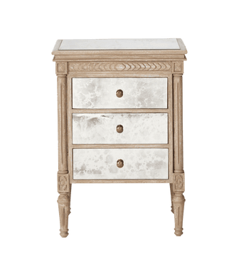 Benais Small Chest of Drawers - Antiqued Mirror