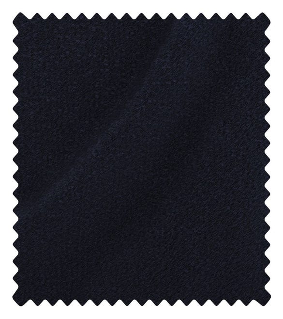 Perfect Navy Boiled Wool Sample