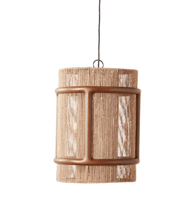 Bracellae Pendant Lamp - Natural/Brown