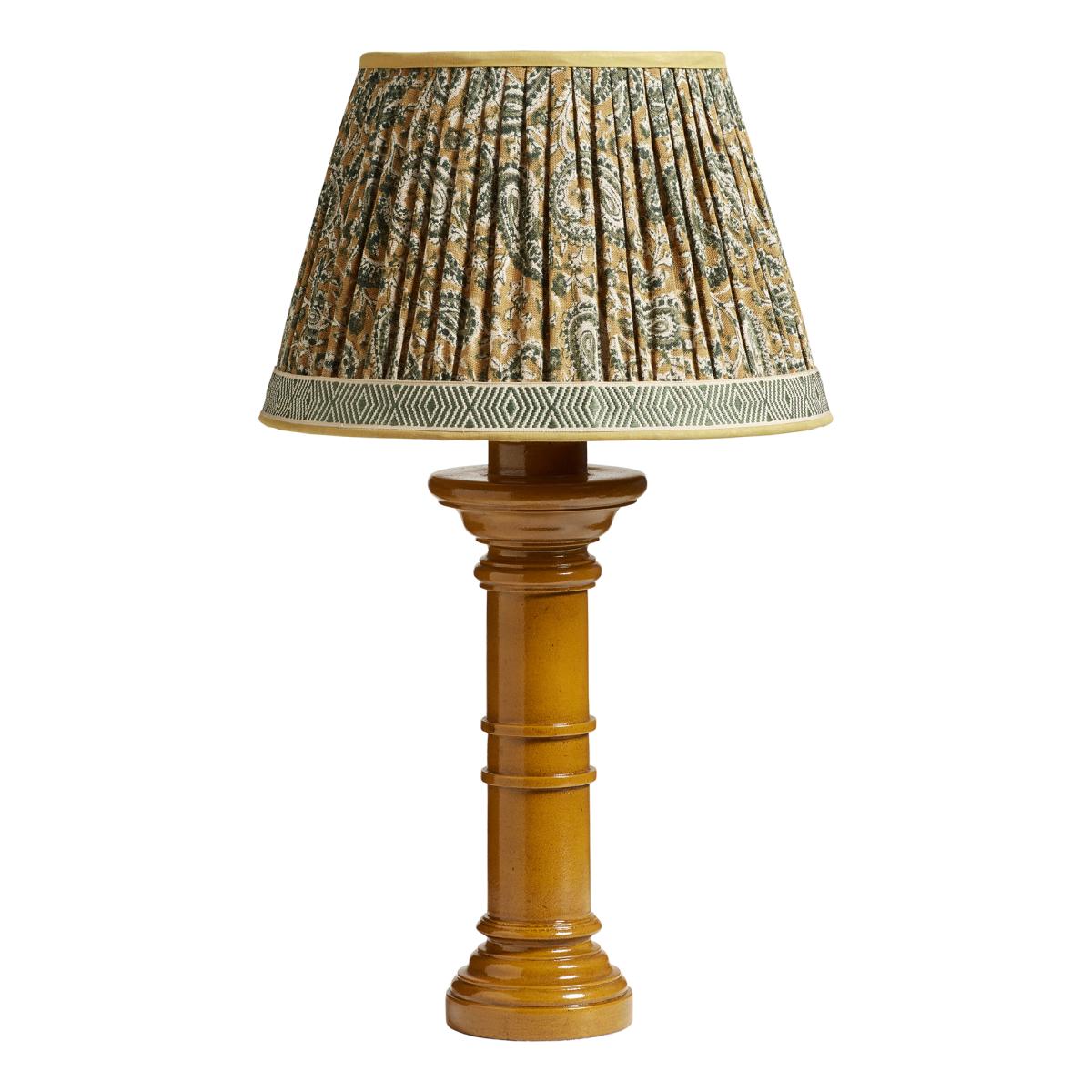 Oka X Cabana Pilastro Table Lamp - Ochre In Gold