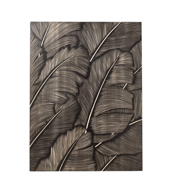 Carved Feather Wall Art - Multi