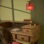 Claudette Table Lamp - Dusty Rose