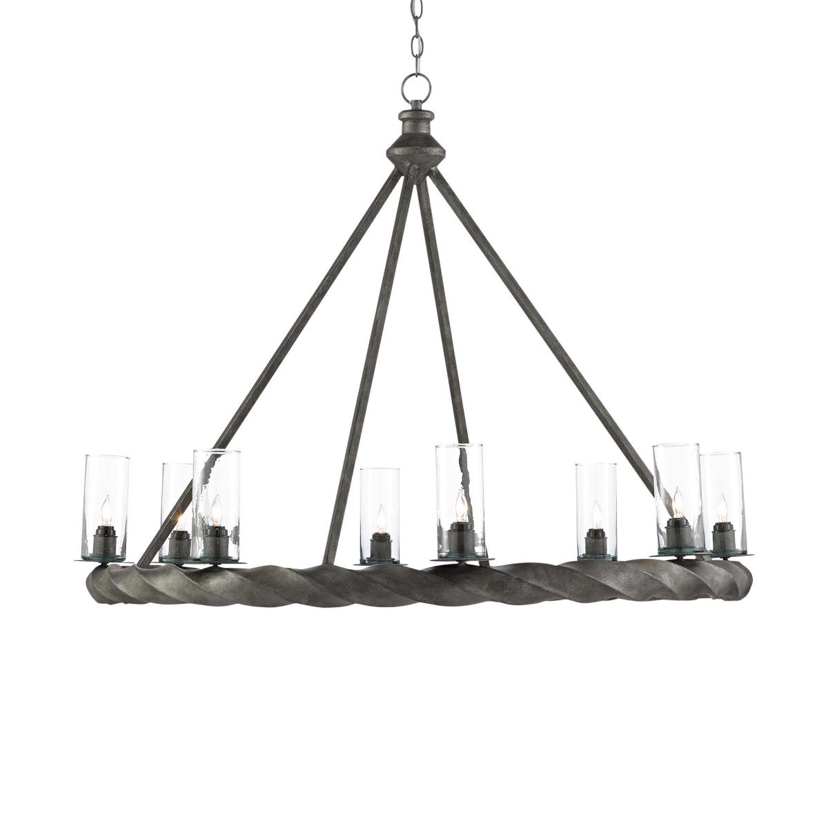 Oka Cordell Chandelier - Light Molé In Brown