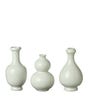 Cotteret Mini Vases Set of 3 - Porcelain White