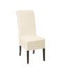 Cotton Slip Cover for Echo Dining Chair-Off-White