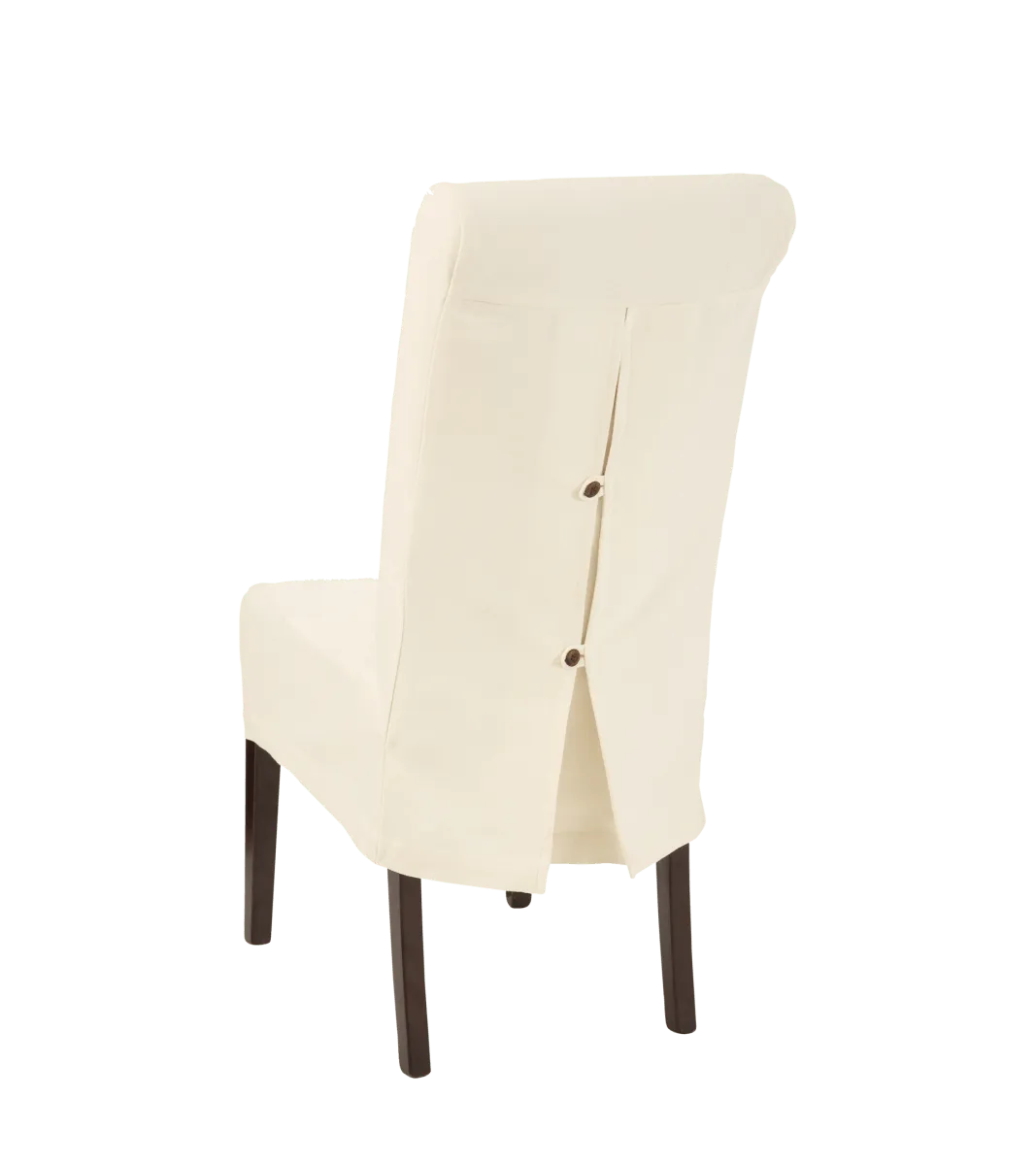 Cotton Slip Cover for Echo Dining Chair Off White OKA