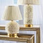 Cowrie Table Lamp - Shell White