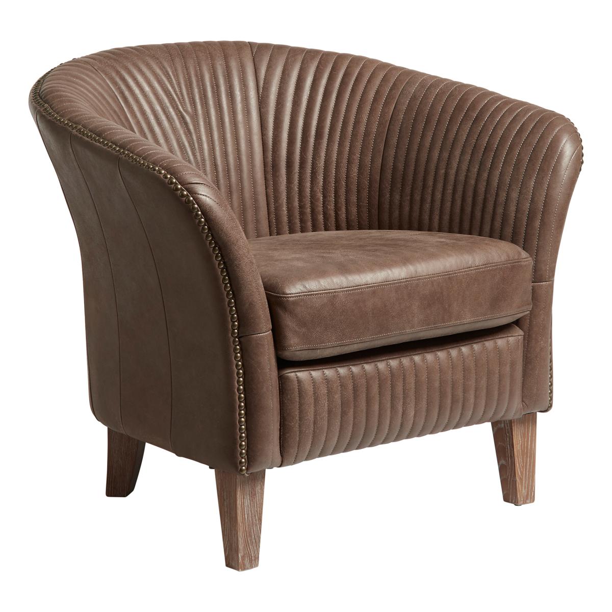 Oka Crosby Armchair - Dark Vellum