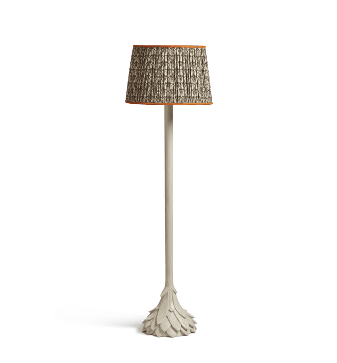 Cynara Floor Lamp - Ivory White