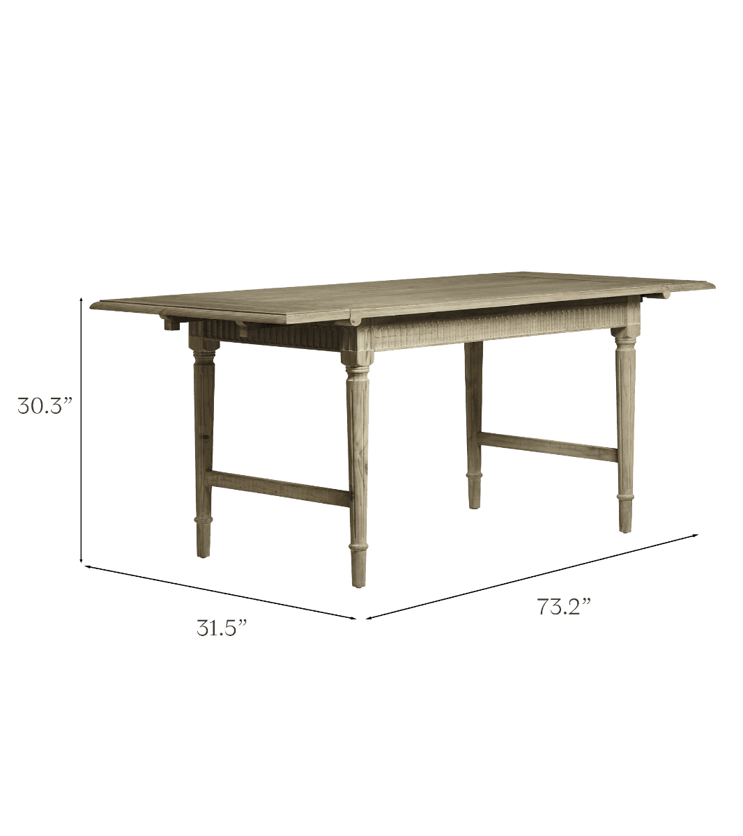 Cythera Extendable Dining Table | OKA US