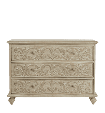 Druantia Chest of Drawers - Grey Wash