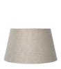 Drum Fabric Shade, 14in / 36cm, Linen - Natural