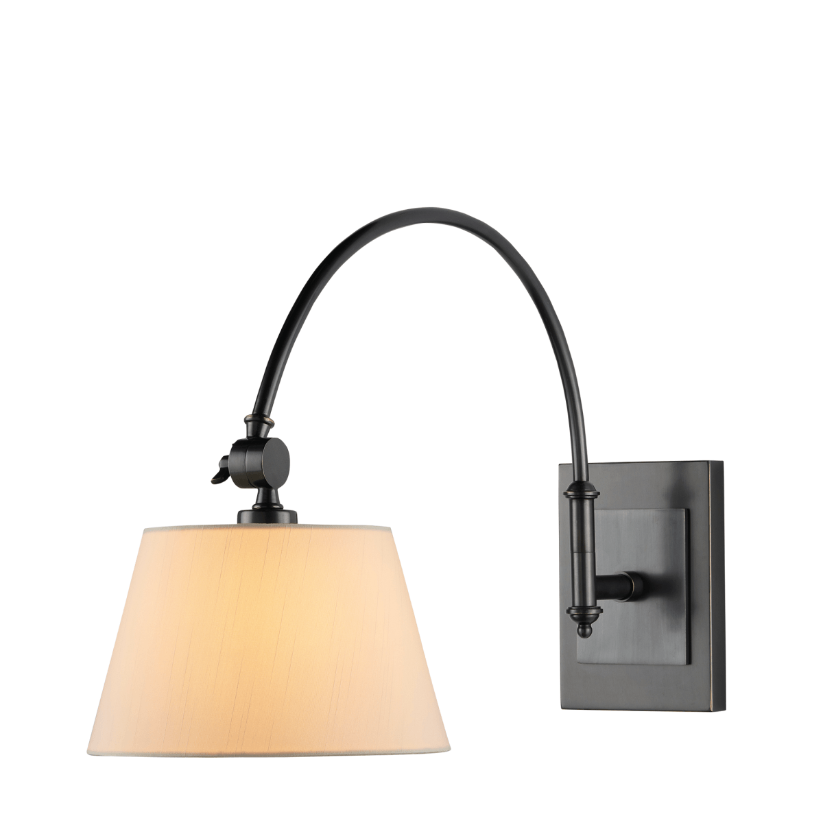Oka Elegy Wall Lamp - Rubbed Bronze In Gray