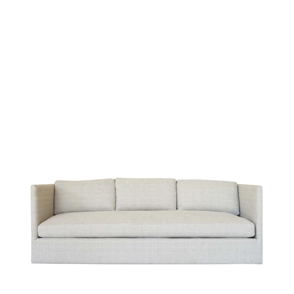 Oka Everard 7' Linen Sofa - Natural