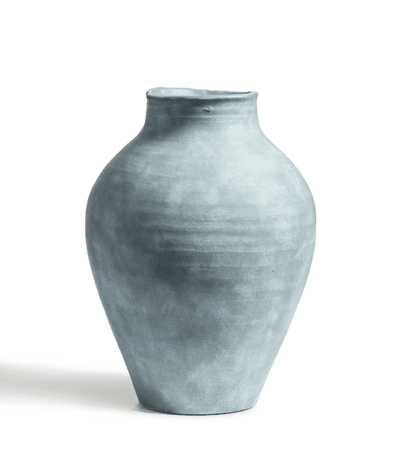 Large Fyli Vase - Distressed Blue