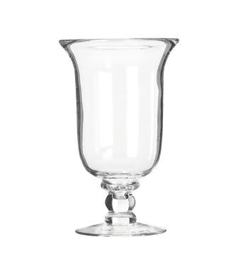 Glass Hurricane Lamp, Small - Clear