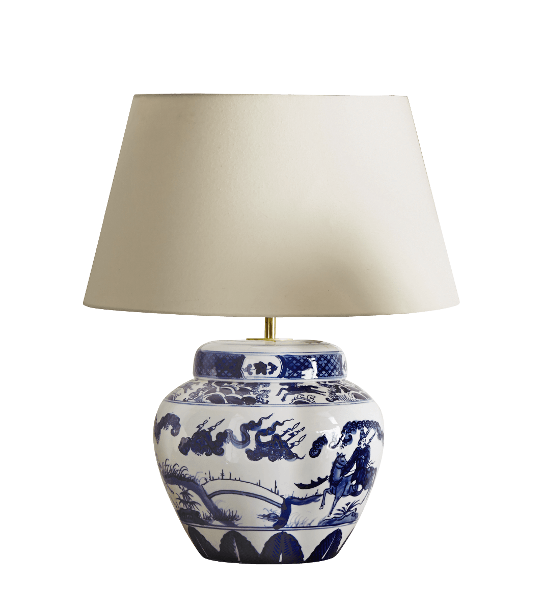 Kraakware Ceramic Table Lamp