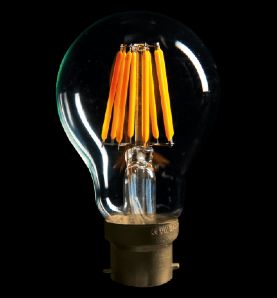 B22 store globe bulb