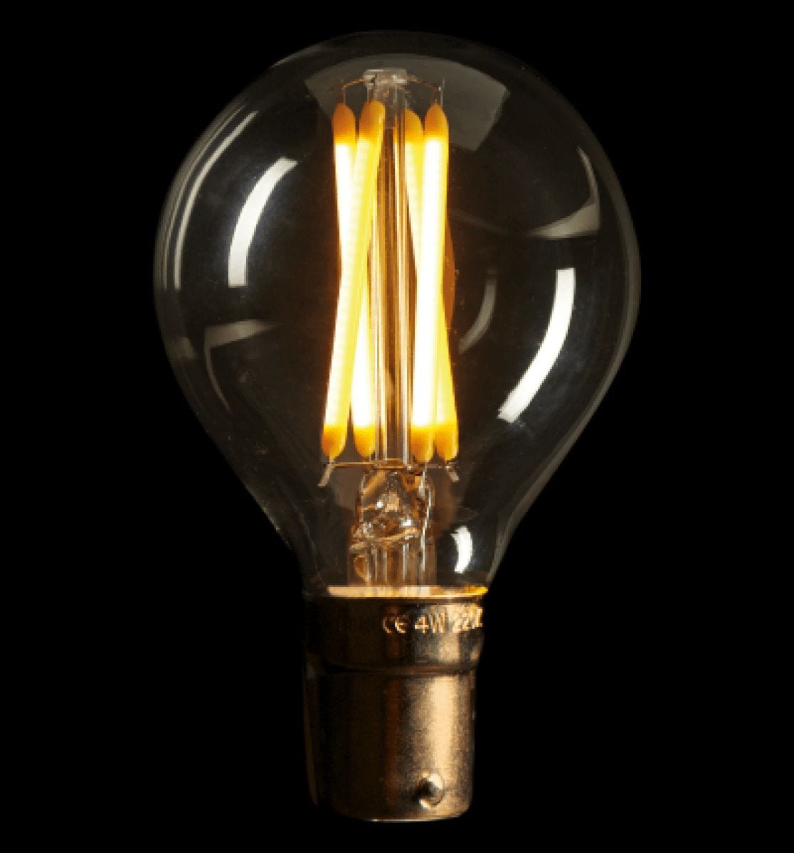 Pluto 3W B22 LED Lightbulb Warm White