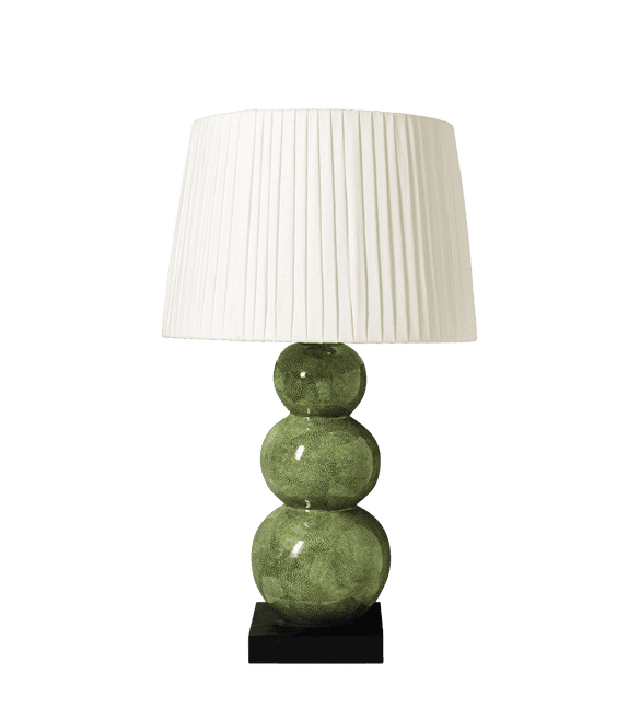 Trisphera Shagreen Print Lamp - Shamrock