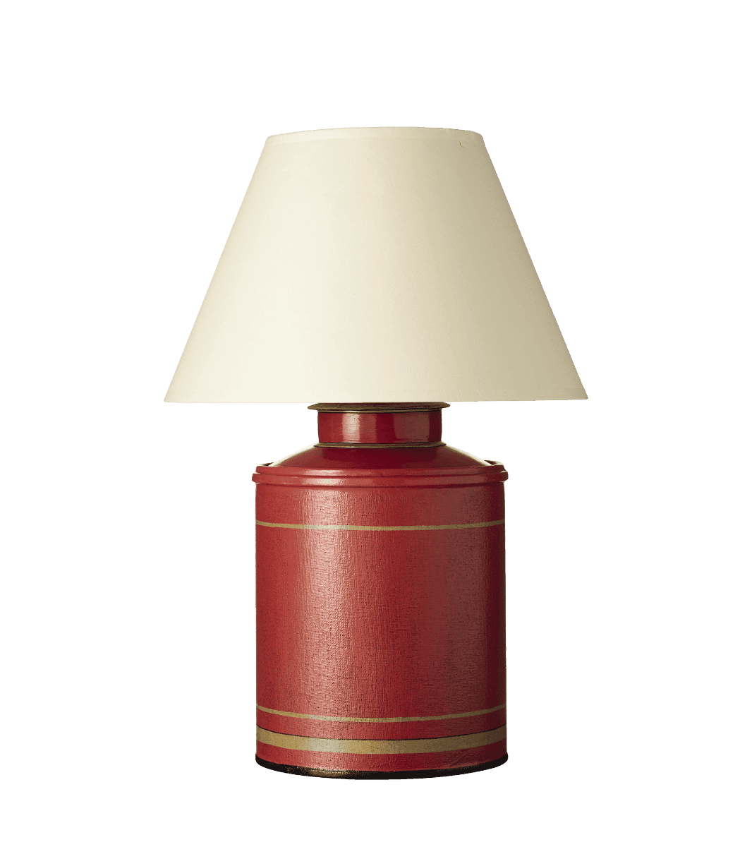 Small red sales table lamp shades
