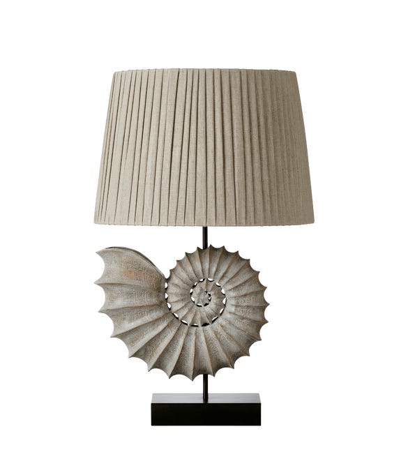 Barricane Table Lamp - Grey