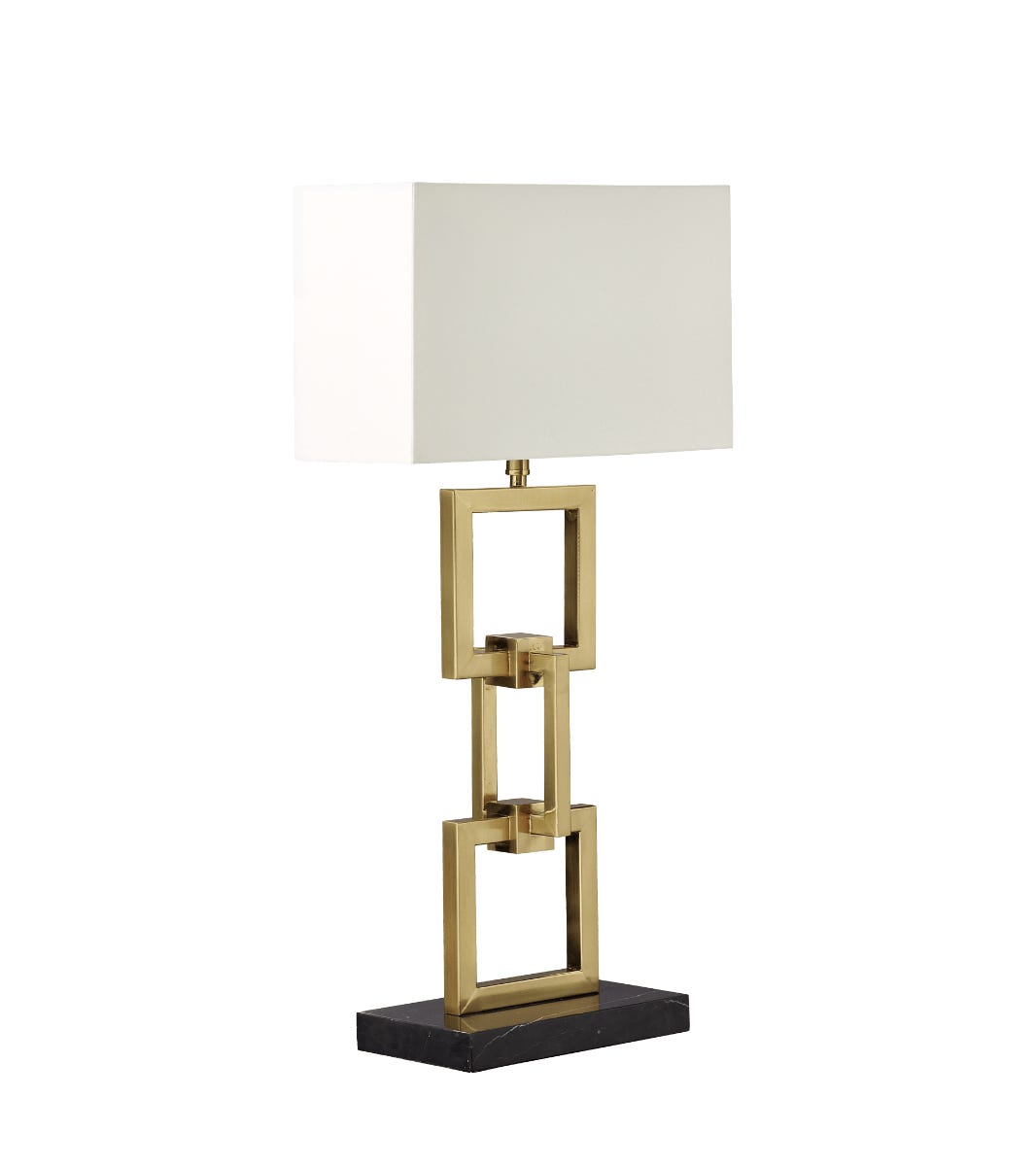 Morcent Iron Table Lamp Antique Brass, Modern Antique Brass Table Lamp Shades
