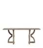 Kaishu Console Table - Watered Grey