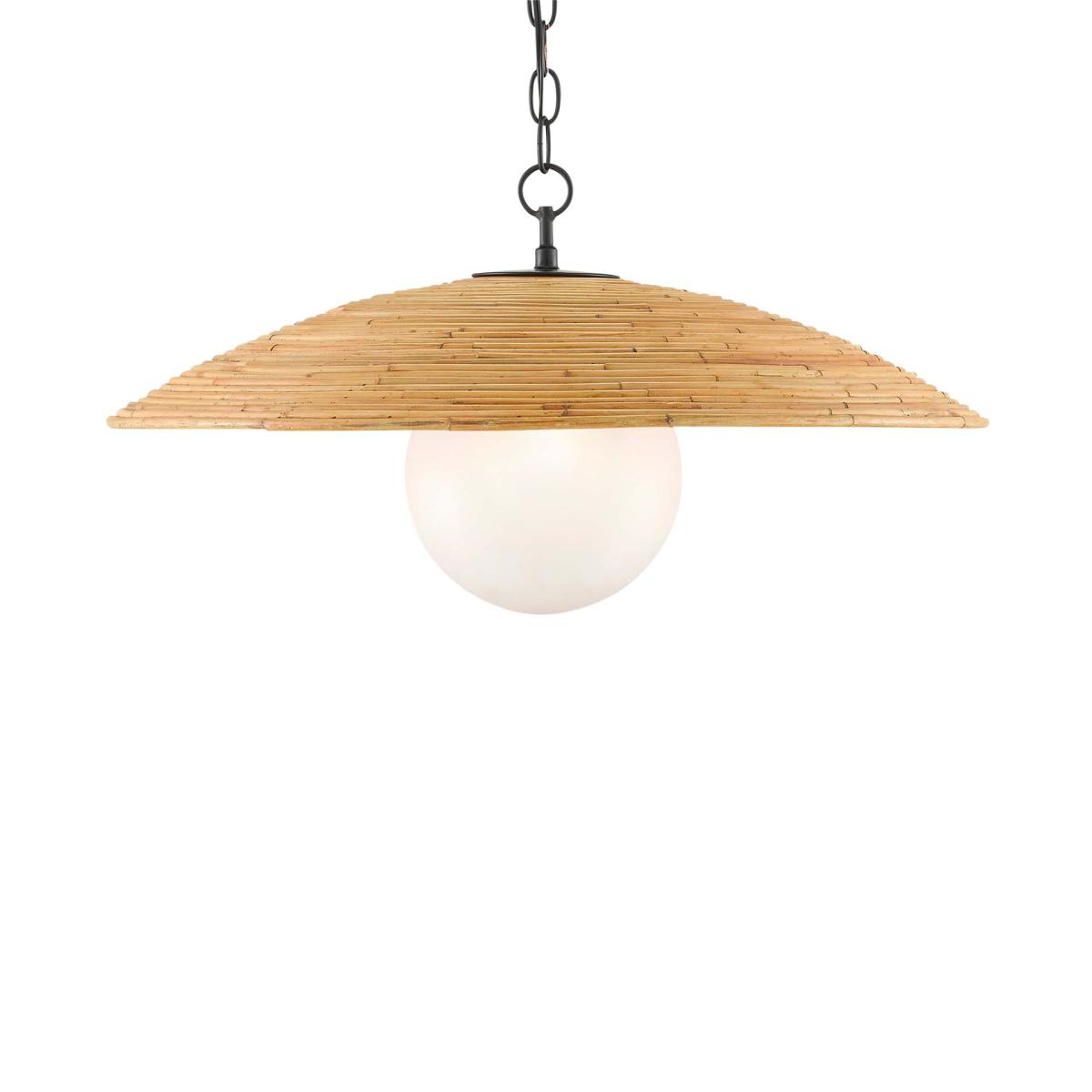 Oka Kasa Pendant Lamp - Natural In Brown