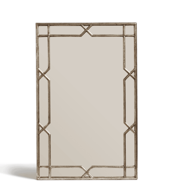 Kirsti Mirror - Antique Silver