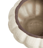 Kolokythi Wide Decorative Bowl - Distressed White