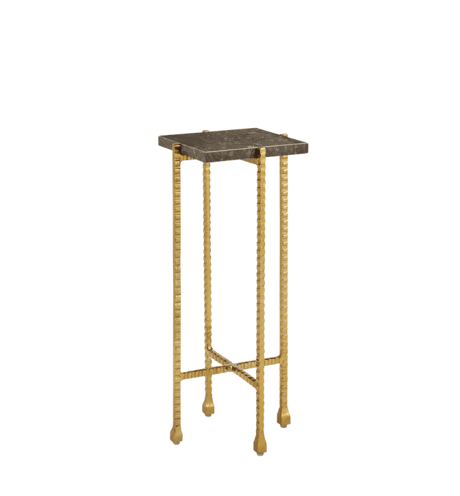 Kopito Side Table - Gold/Marble