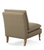 Apadana Armless Chair-Large-Wild Oats Wide Herringbone